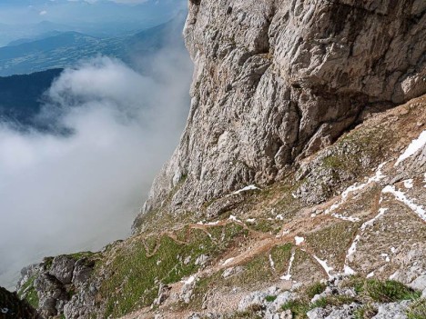 Les lacets du Col des Deux Sœurs
