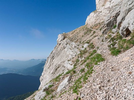 Vire aérienne sous la Petite Sœur Sophie