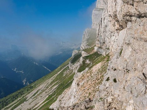 Traversée jusque sous le Col des Deux Sœurs