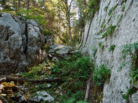 Purgatoire, talweg des Charbonniers