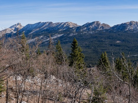 La Grande Moucherolle et les Rochers de la Balme