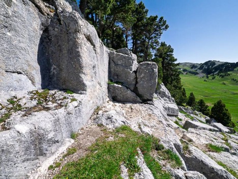 Carrière romaine, plaine de la Queyrie