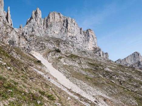 Au pied du Pas Étoupe