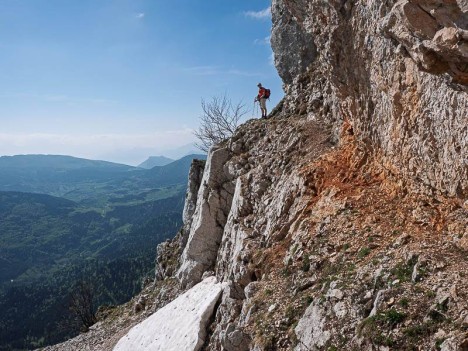 Traversée vers le Pas de Serre Brion