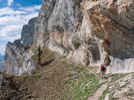 La vire de Serre Brion