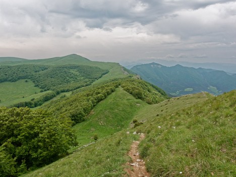 La Tête de la Dame, les crêtes du Pas de Gouillat