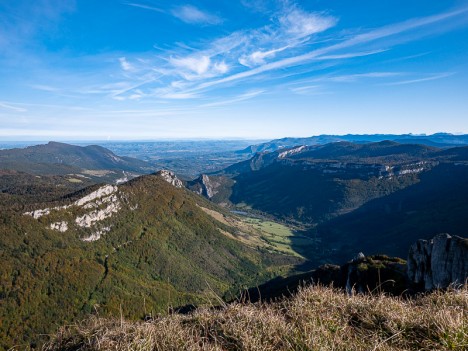 La vallée de la Lyonne et Bouvante-le-Haut, oct. 2020