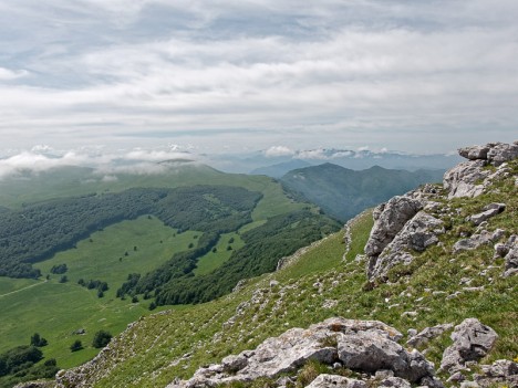 Paysage du Plateau d'Ambel, Tête de la Dame