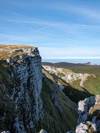 Roc de Toulau, falaises Nord, oct. 2020