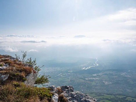 Reflets sur les méandres du Drac
