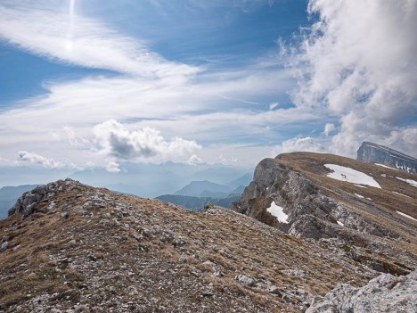 La crête de Roche Rousse, Gresse-en-Vercors