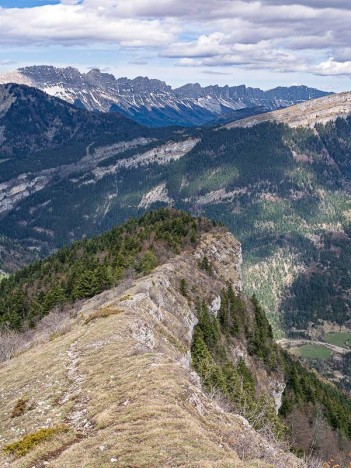 Crête du Rocher de l'Aubeyron