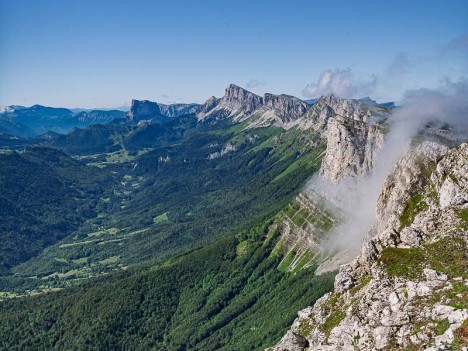 La barrière Est du Vercors