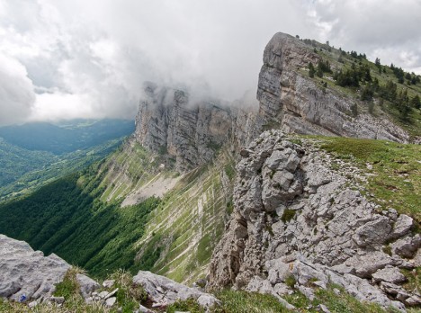 Crête des Rochers de la Balme, point 1951