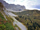Plateau du Cornafion et falaises des Rochers de l'Ours