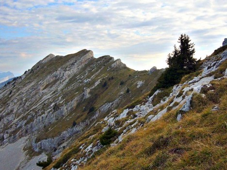 La Crêtes des Crocs et la Pierre Vivari