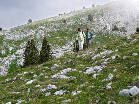 Dans la traversée des Rochers du Parquet