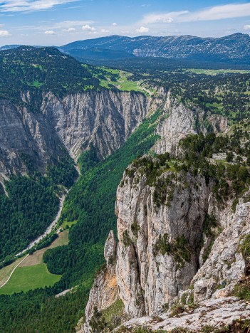 Les Chaumailloux et le Pas de l'Aiguille