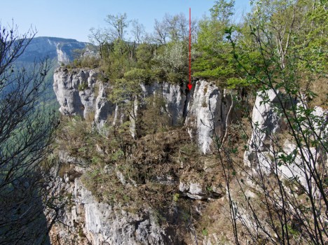 Vire du ressaut de Léadine