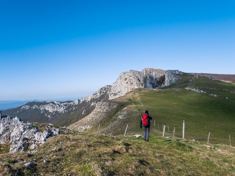 Plateau herbeux des Rochers de la Sausse