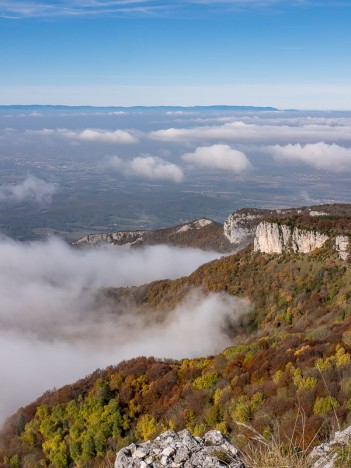 Les Grands Essarts et le Col des Marchands