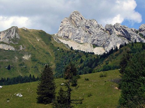 Le Ro Cornafion domine la Combe de Pissavache