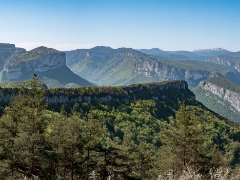 La Crête des Blaches depuis Serre Cocu