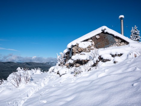 La Cabane du Serre du Play, nov. 2019