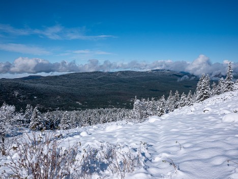 Le relief du sentier du Serre du Play, nov. 2019