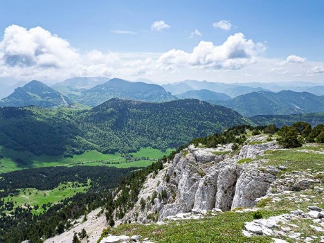 Le Grand Pas domine le Vallon de Combau