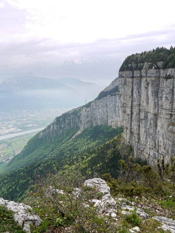 Sur l'arête Sud de la Sure