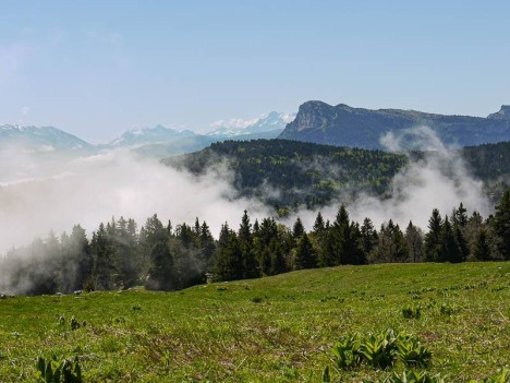 Effets de nuages, Plateau de Sornin