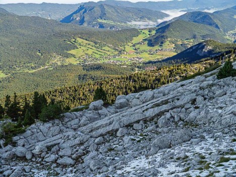 Premiers rayons de soleil sur Corrençon