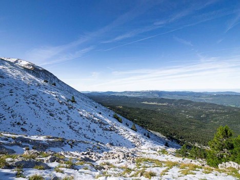La crête de la Combe de Fer