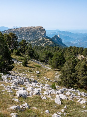 Les Rochers de Plautret et la Dent de Die, sept. 2019