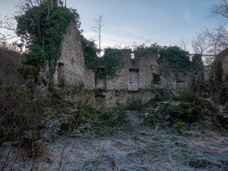 Ruine de la Chartreuse du Val Sainte-Marie, déc. 2019