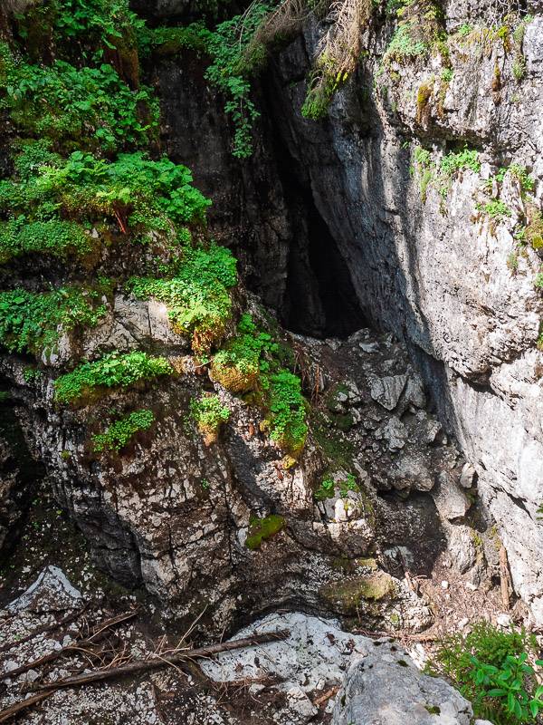 Entrée de la Glacière d'Autrans