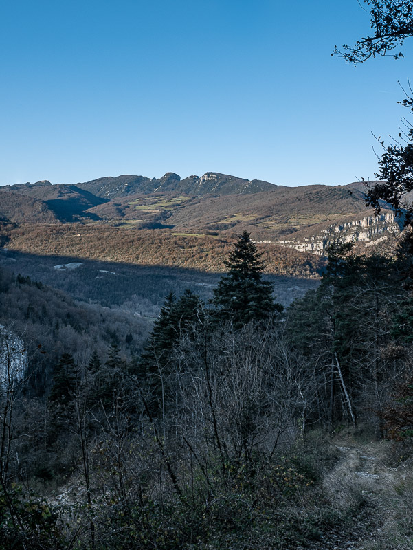 En montant au Col des Rochettes, déc. 2019