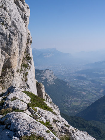 Grenoble depuis les Crêtes du Gerbier