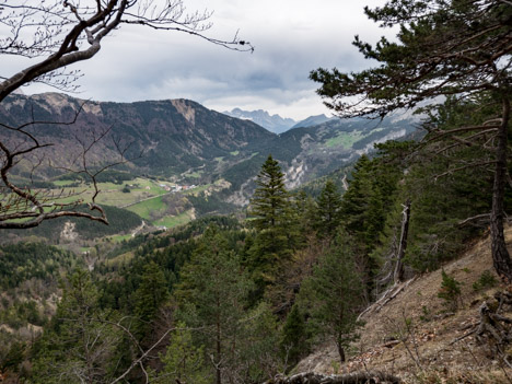 La Bâtie (hameau) sous le Grand Brisou