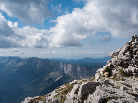 Enfilade de la barrière Est du Vercors