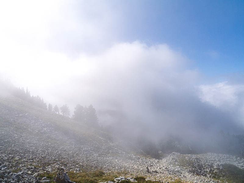 Sous le Pas Morta (Vercors)