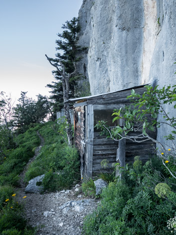 Cabane sur le sangle