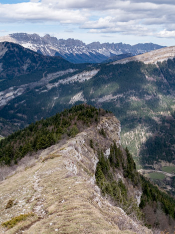 Crête du Rocher de l'Aubeyron