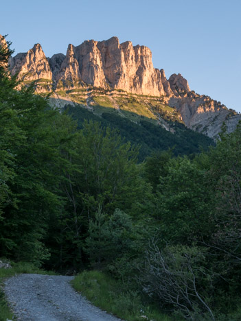 Lever de soleil sur les Rochers du Parquet