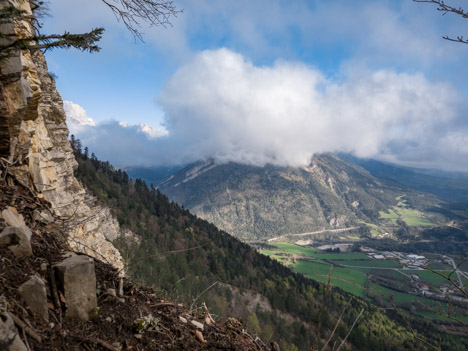 Le Goutaroux dans les nuages