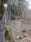 Le sentier de la limite Murs-et-Gélignieux / Brégnier-Cordon, févr. 2023